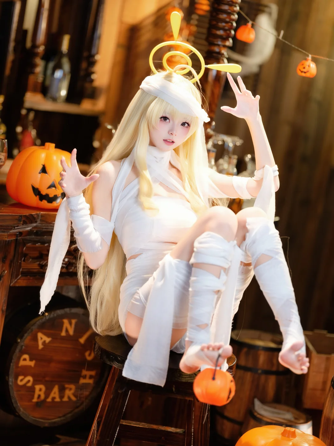 九柒喵 - No.040 好美+妃咲万圣节 [51P-453MB] tg@simisebaisi 【丝足阁】047.webp